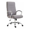 CHEFSESSEL Stoff Grau - Grau, Textil/Metall (60/110/68cm) - CLP