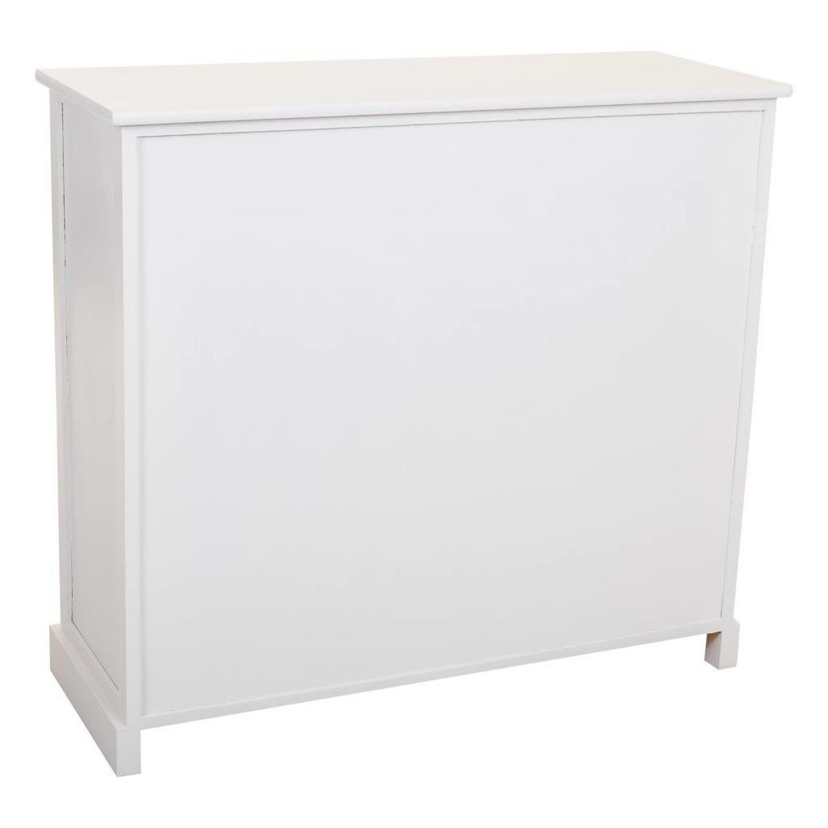 SIDEBOARD aus Holz 86x33x79 cm - Weiß, Holz (86/78.5/33cm) - Wanderlust