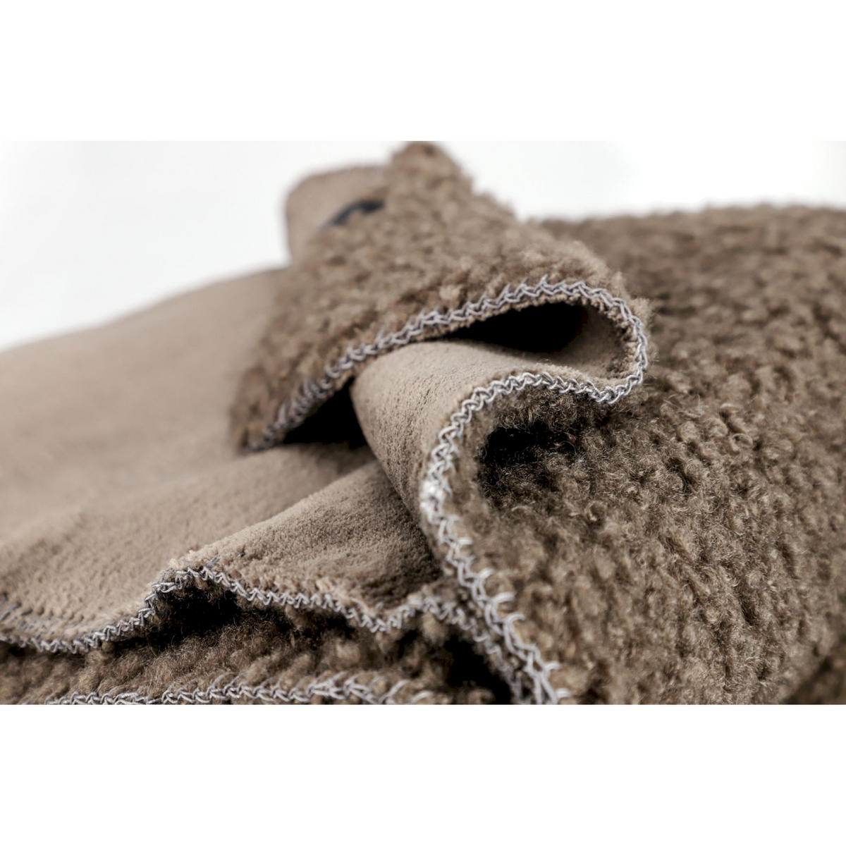 KUSCHELDECKE TEDDY - Beige, Textil (140/200cm) - Schöner Wohnen