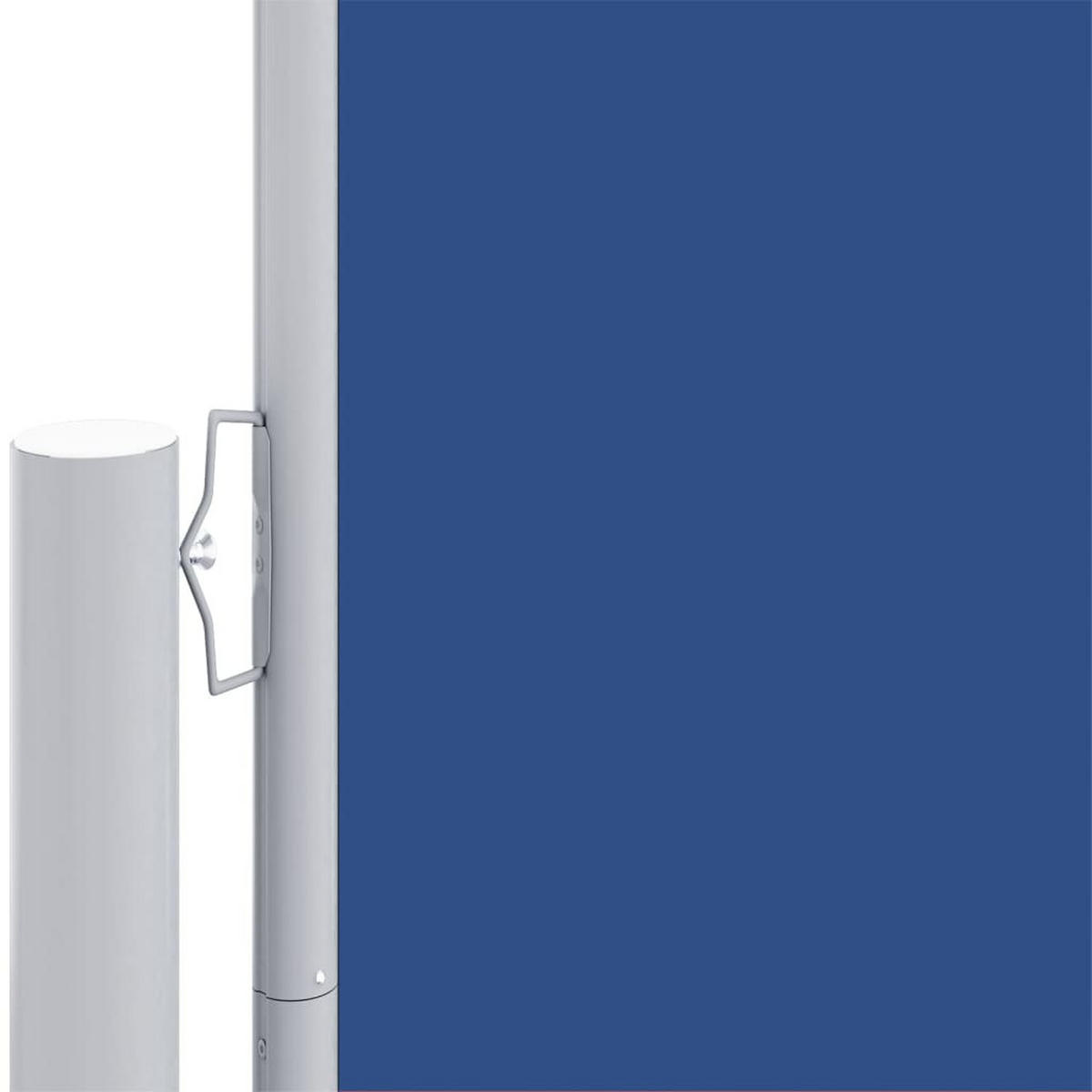 SEITENMARKISE Ausziehbar Blau 160x1000 cm - Blau, Textil (1000/160/1000cm) - furnicato