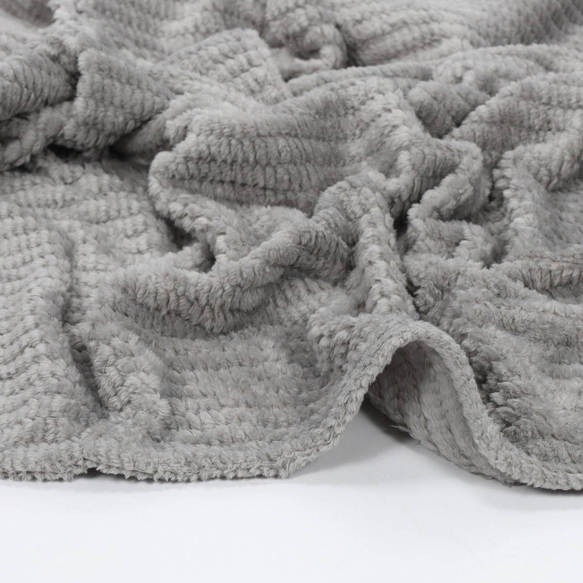 FLANELLDECKE 160/130 cm - Grau, Textil (160/130cm) - Home Styling Collection