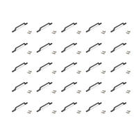 MÖBELGRIFFE Osaka, L160mm, 96mm Achsenabstand, Aluminium, Dunkelgrau 25er-set - Dunkelgrau, Metall (15/14/16.5cm) - EMUCA