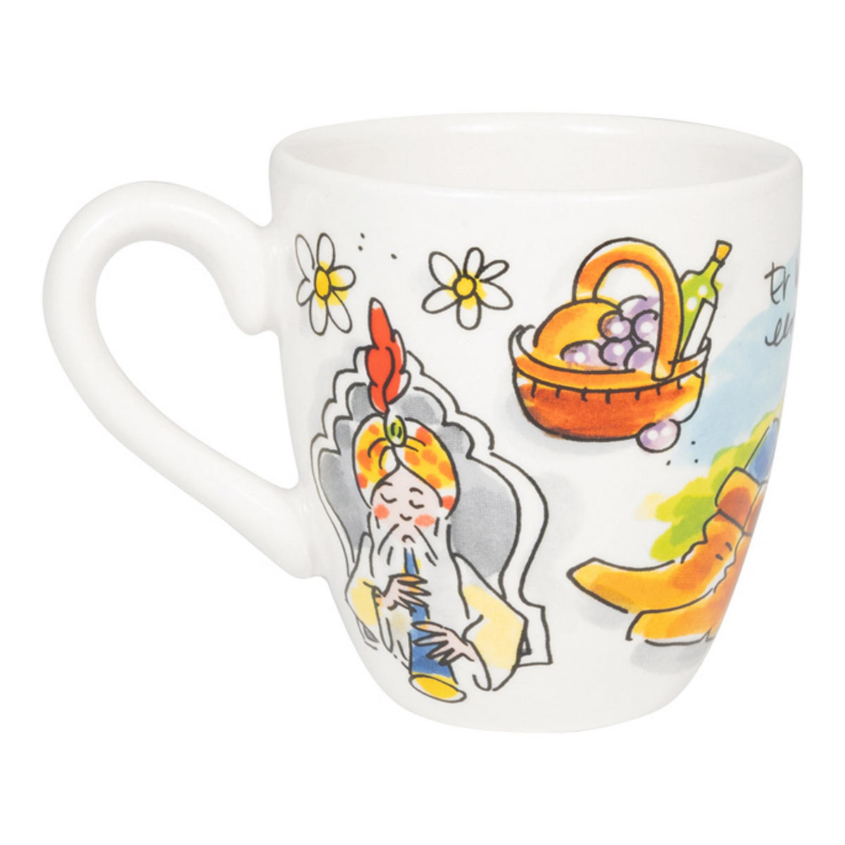 MINI-BECHER Efteling Däumling in Bunt - 200 ml - Multicolor, Keramik (0.2L) - Blond Amsterdam