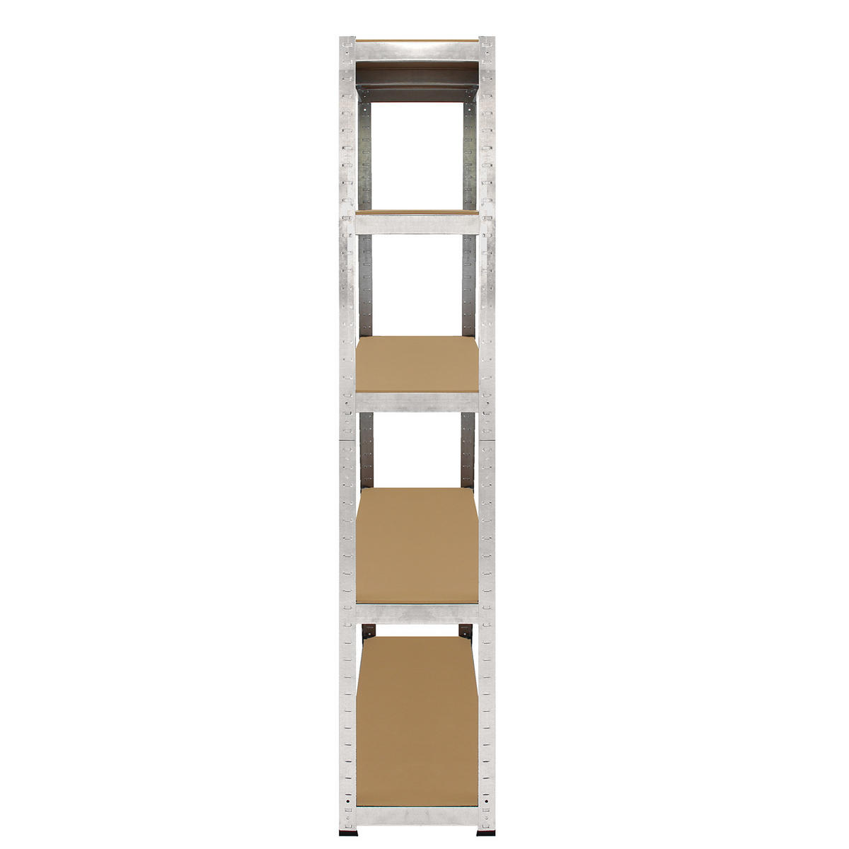 LAGERREGAL 90 CM X2 - Silberfarben, Metall (90/180/30cm) - Monster Racking