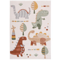 KINDER TEPPICH MAUI KIDS DINOS - Creme, Textil (200/290cm) - Pergamon
