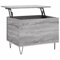 COUCHTISCH Grau Sonoma 60x44,5x45 cm Holzwerkstoff - Grau, Holzwerkstoff (60/60/45cm) - furnicato
