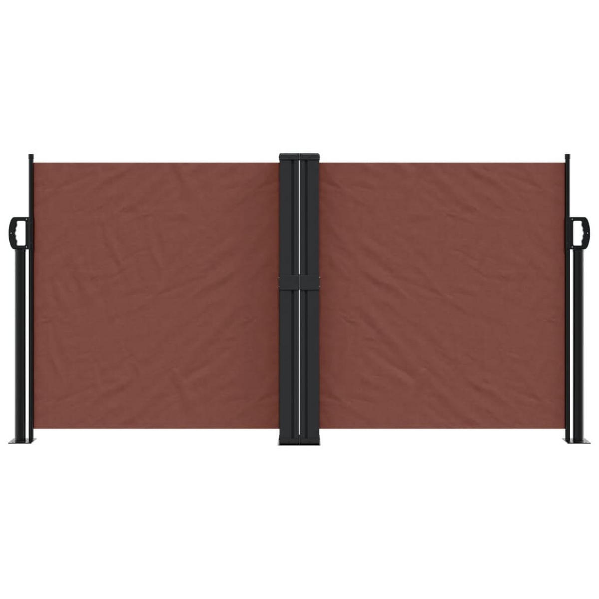 SEITENMARKISE Ausziehbar Braun 120x1200 cm - Braun, Textil (1200/120/1200cm) - furnicato