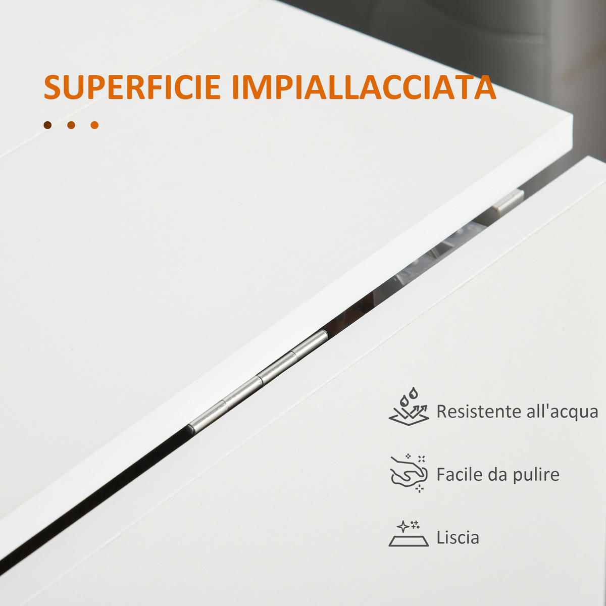 ESSTISCH Weiß, Naturholz 1 Stück - Weiß, Metall (120/80/73cm) - GiPP