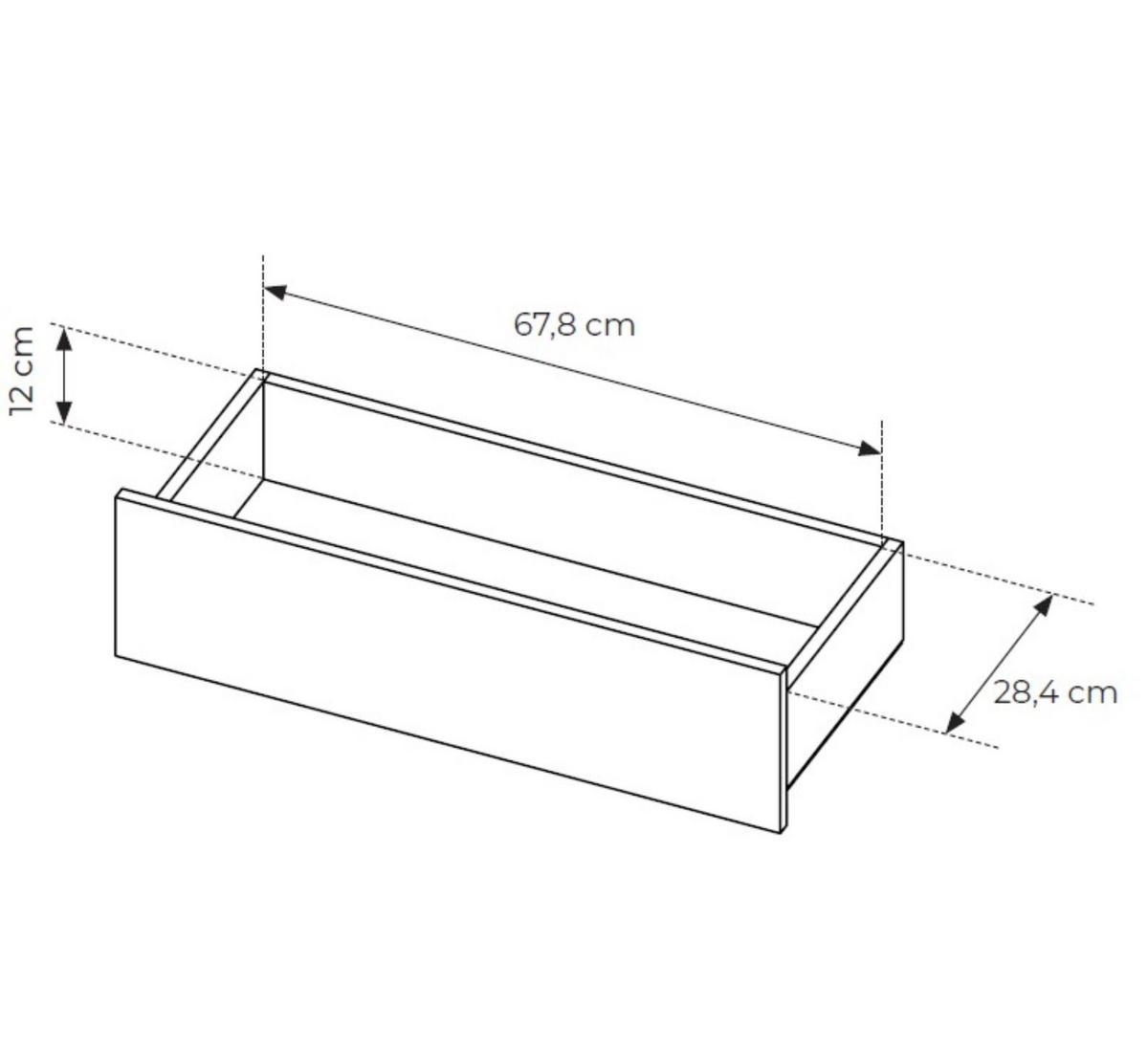 KOMMODE Kiro Beige, mit Schubladen und LED - Beige, Holzwerkstoff (176/83/40cm) - Bettso