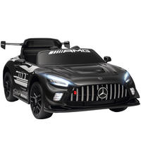 MERCEDES-ELEKTROAUTO DE-06240 AMG lizenziert mit Fernbedienung und Musik Schwarz - Schwarz, Kunststoff/Metall (115/66/44cm) - ComfortXL