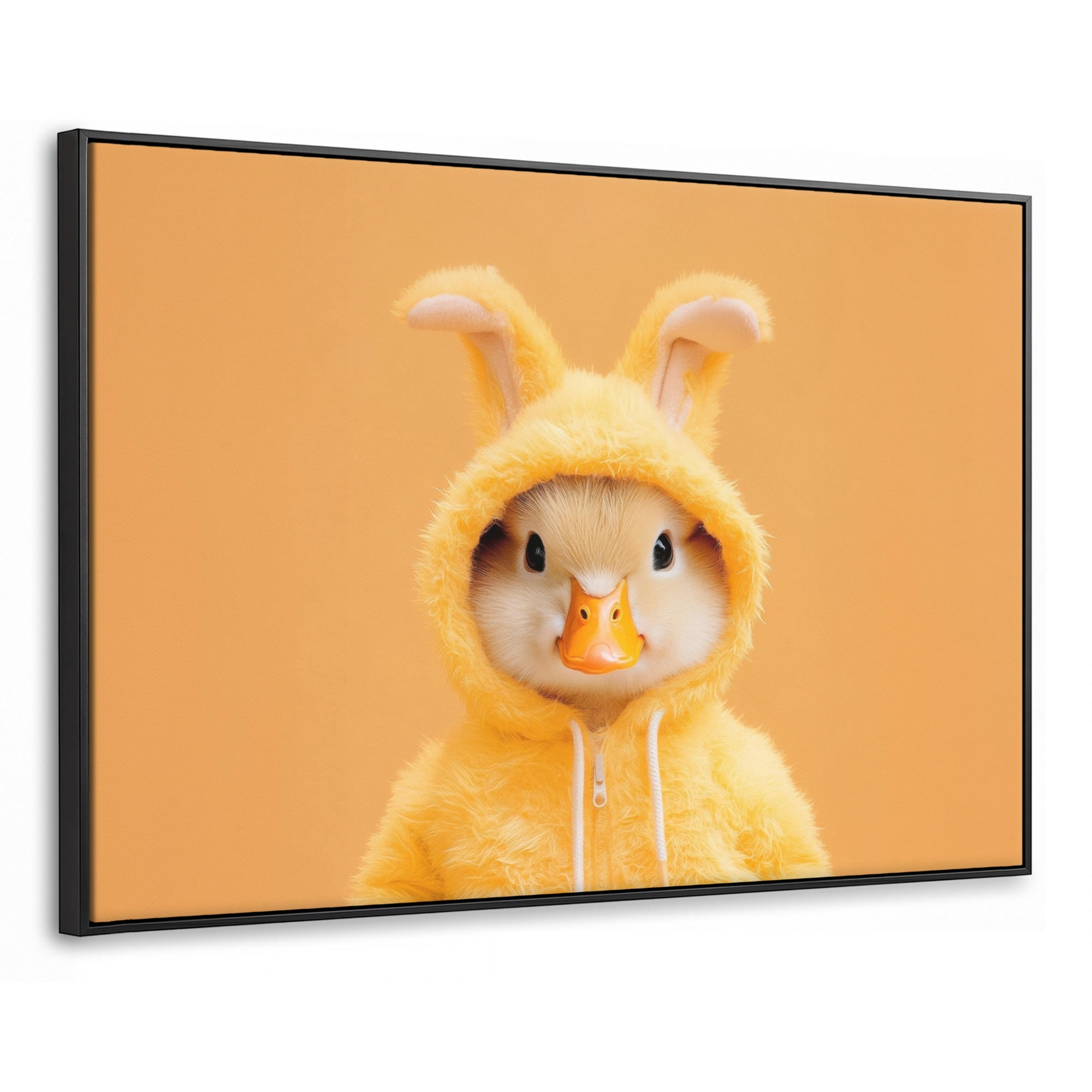 MuchoWow Leinwand Gelb 150x100 cm