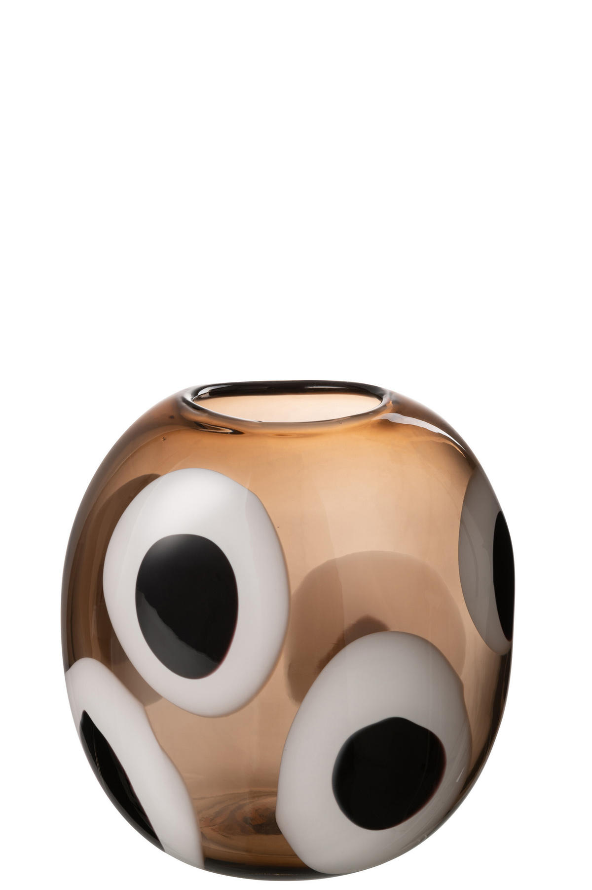 VASE IZZY - Glas - Multi - S - Ø 14 cm - Multicolor, Glas (14/21cm) - J-Line