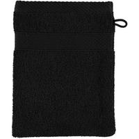 WASCHHANDSCHUH DIAMANT BLACK - 091 - Schwarz, Textil (15/21cm) - Egeria