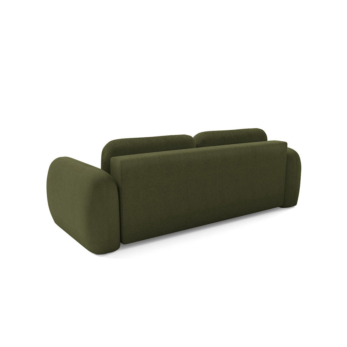 SOFA Livio 3 Sitzplätze Grün - Grün, Holz (270/95/121cm) - Petits-meubles