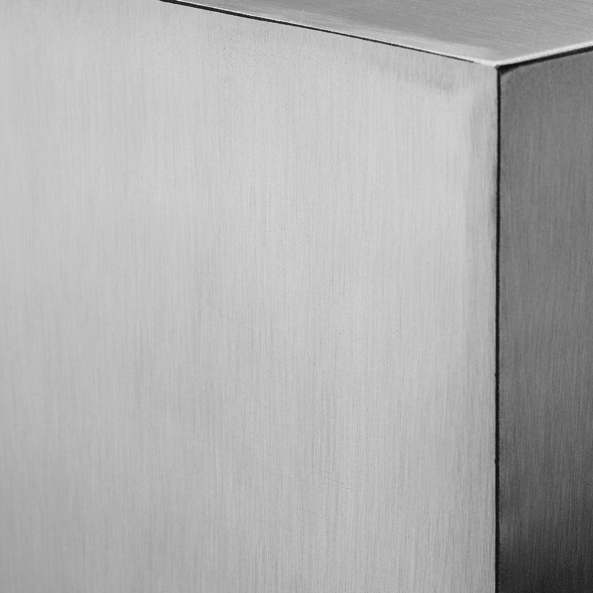 KASIČKA - strieborná, kov (15/15/15cm) - Relaxdays