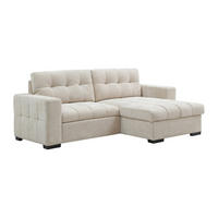 SCHLAFSOFA - -Sitzer - Stoff - Beige - - Beige, Textil (248/92/156cm) - Vente-Unique