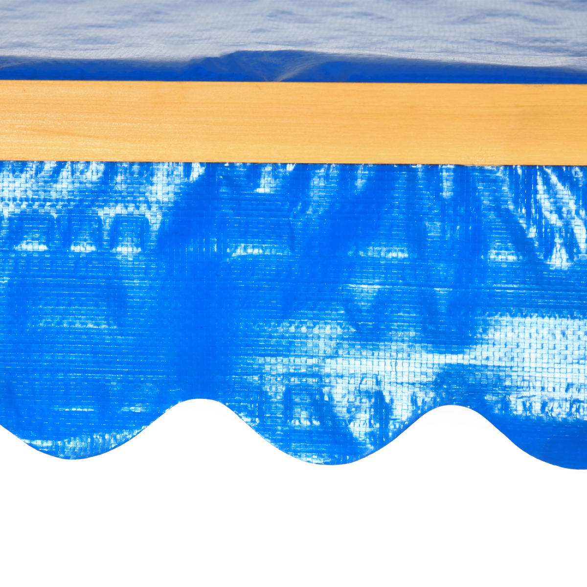 SANDKASTEN DE-10429 mit Spielhaus & Dach Natur - Naturfarben, Holzwerkstoff (133/129/137.5cm) - ComfortXL