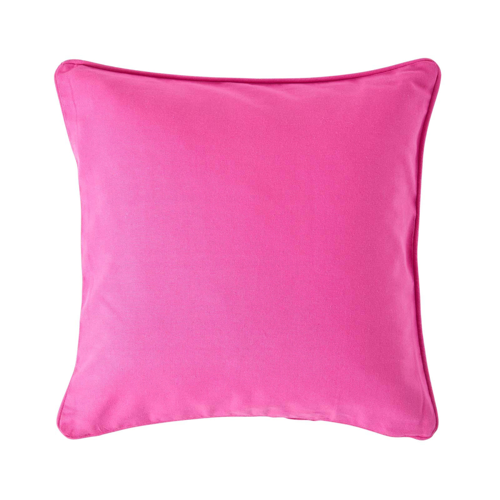Homescapes Kissenhülle Pink 60x60 cm