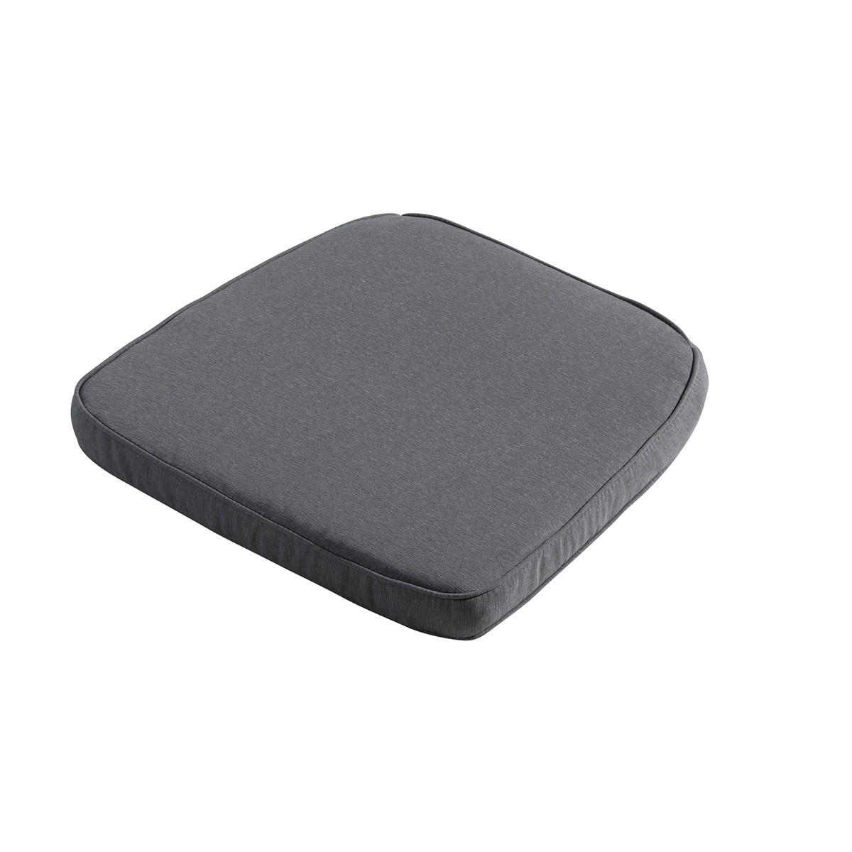 SITZKISSEN Panama 48/48 cm 4er-Set - Grau, Textil (48/5/48cm) - Madison