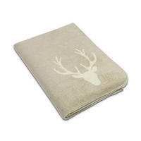 KUSCHELDECKE, 150x200 cm, 60% Baumwolle, 40% Polyacryl, Braun - Braun, Naturmaterialien (150/200cm) - Zollner