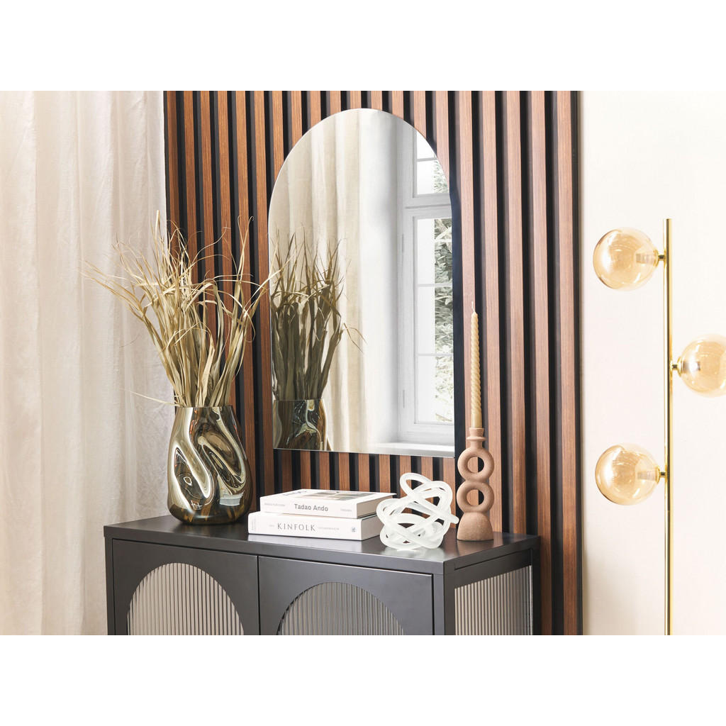 Thumbnail - Beliani Wandspiegel, Silber, Glas, 75x0.5x50 cm, Spiegel, Wandspiegel