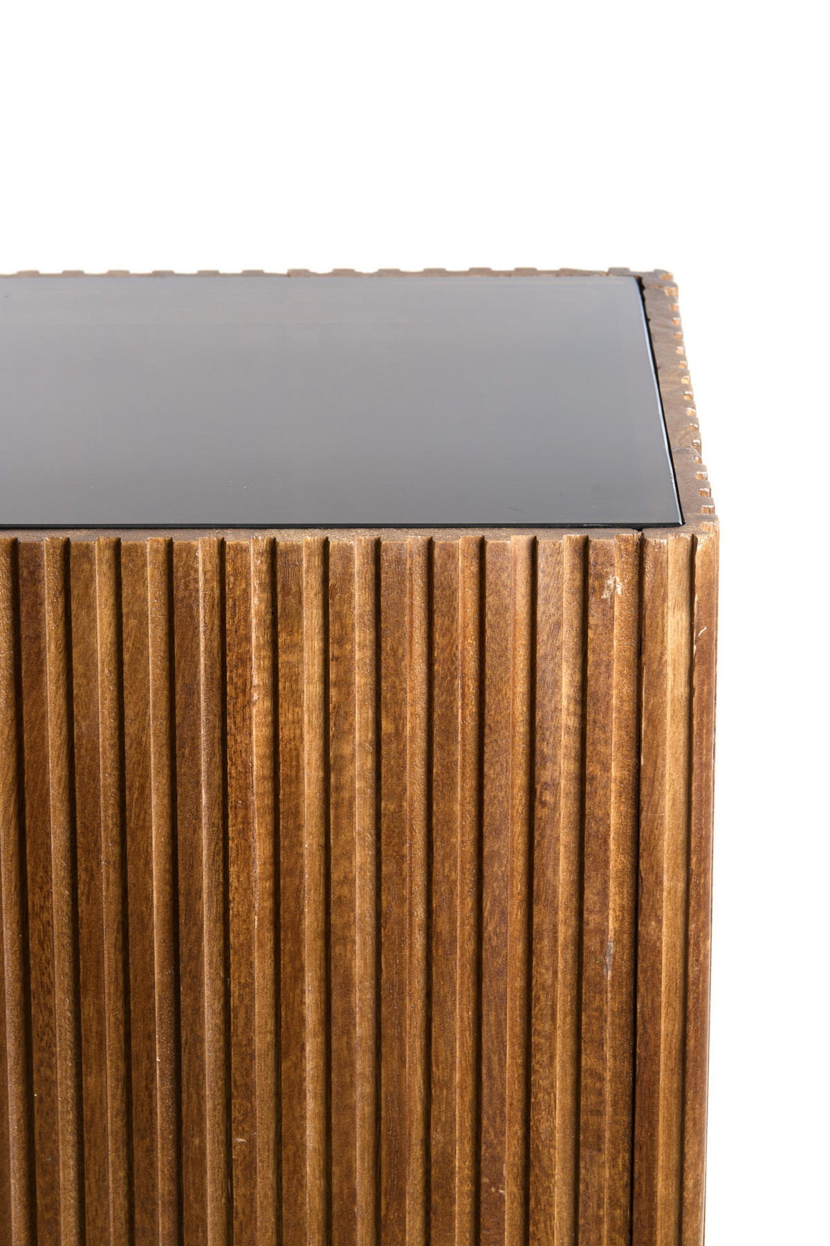 SÄULE Gatura Braun 30/30/60 cm - Braun, Holz (30/30/60cm) - Light & Living