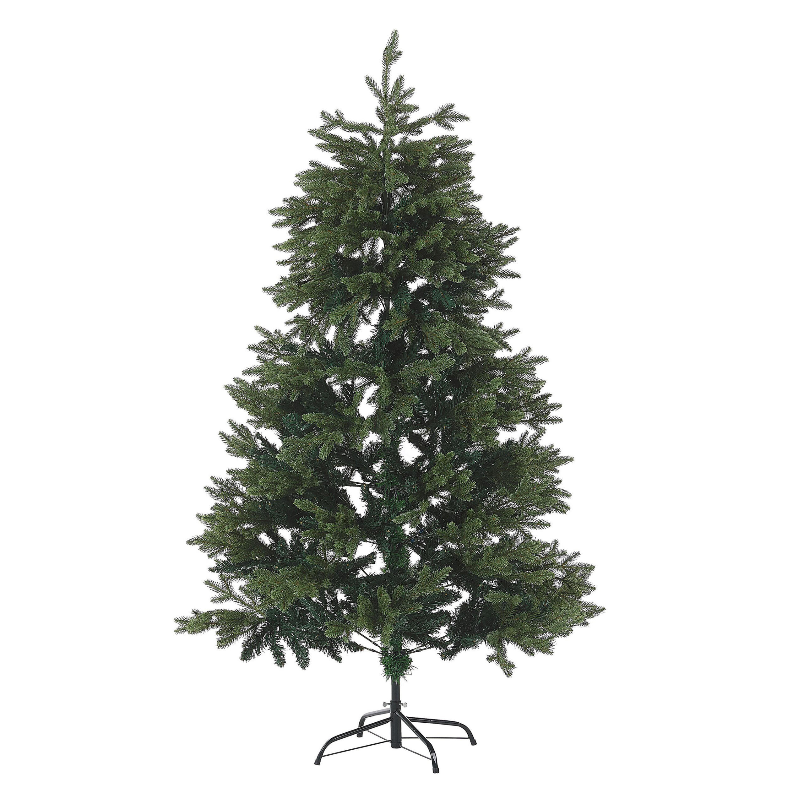 WEIHNACHTSBAUM 180 cm Grün Huxley - Grün, Kunststoff (180cm) - Beliani