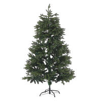 WEIHNACHTSBAUM 180 cm Grün Huxley - Grün, Kunststoff (180cm) - Beliani