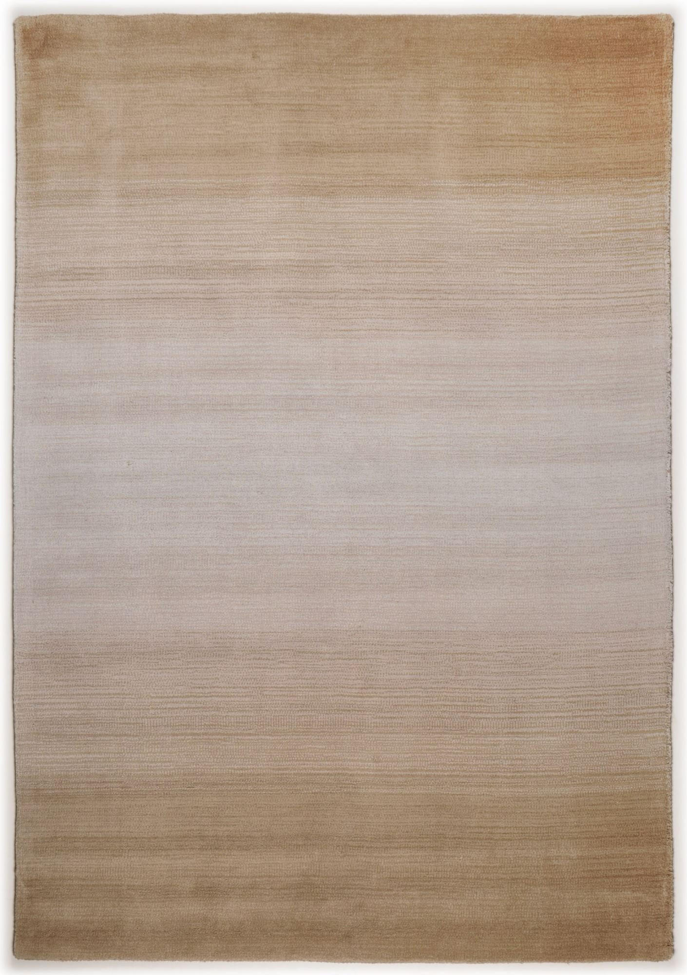 TUFTTEPPICH Wool Comfort 90x160 cm - Beige, Textil (90/160cm) - THEKO