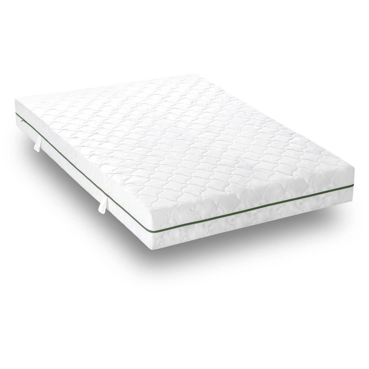 FEDERKERNMATRATZE Smart 140x190 cm - Weiß, Textil (140/190cm) - Sleezzz