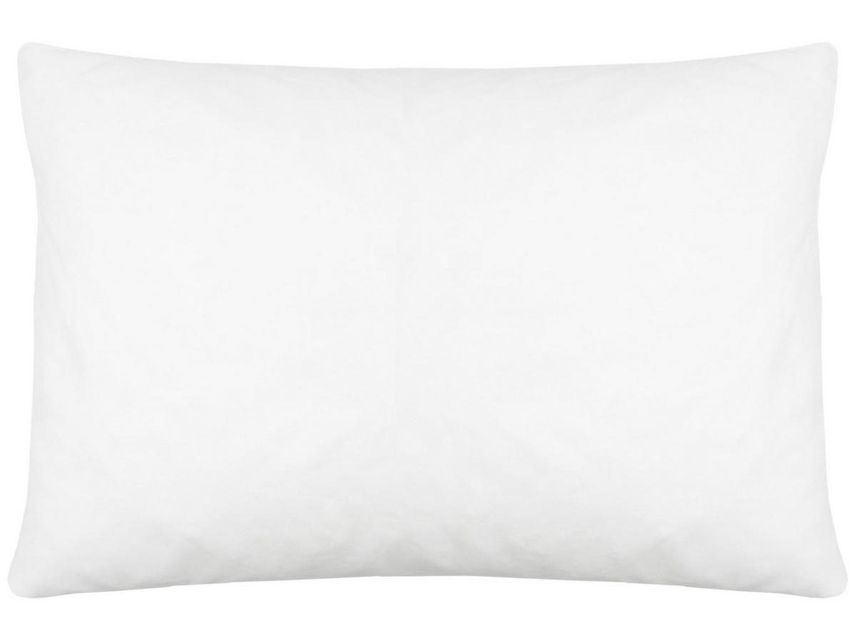 KISSEN, 50x70 cm, 50% Polyester, 50% Baumwolle, Weiß - Weiß, Textil (50/70cm) - Zollner