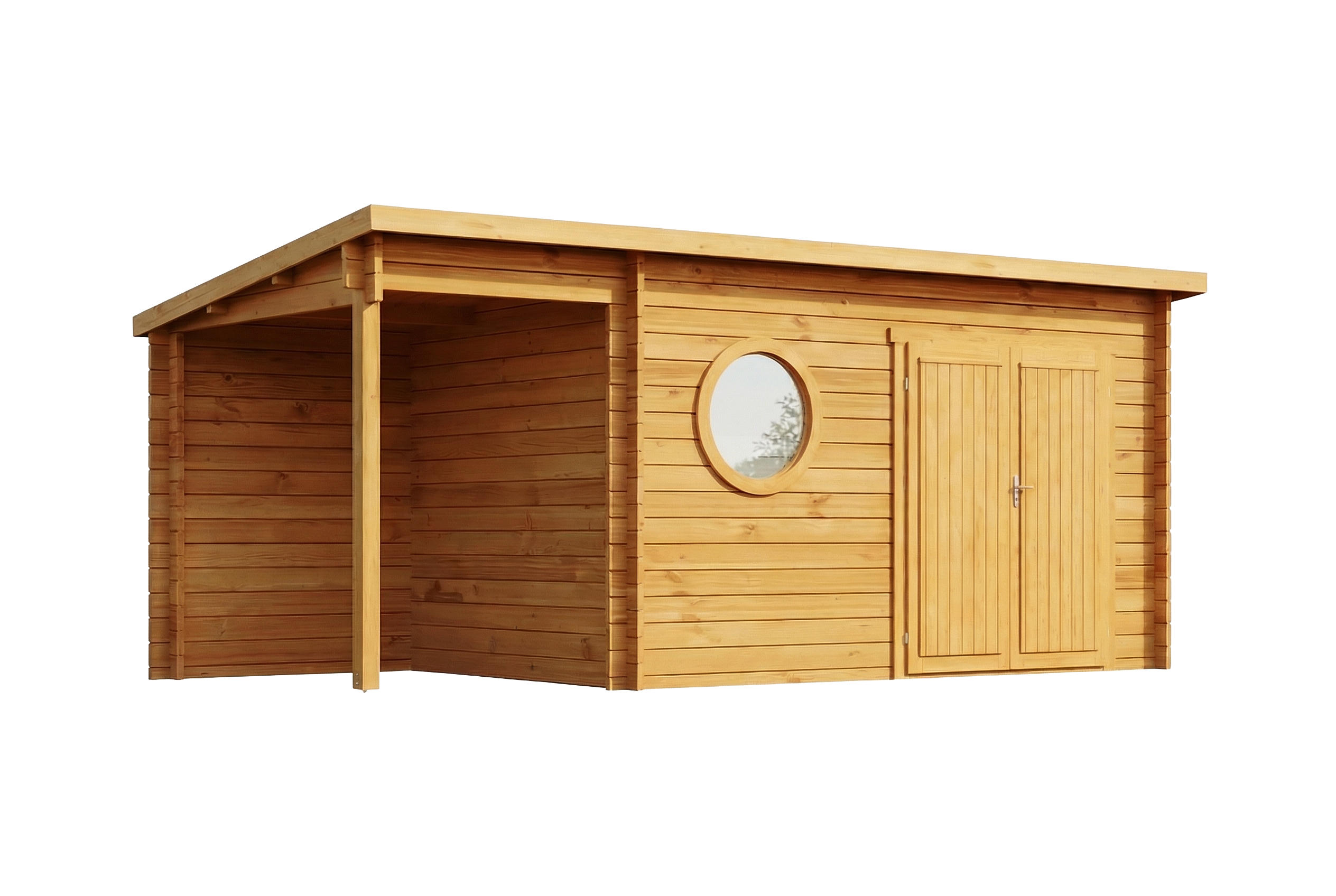 Alpholz Gartenhaus Pinien 550x230x270 cm