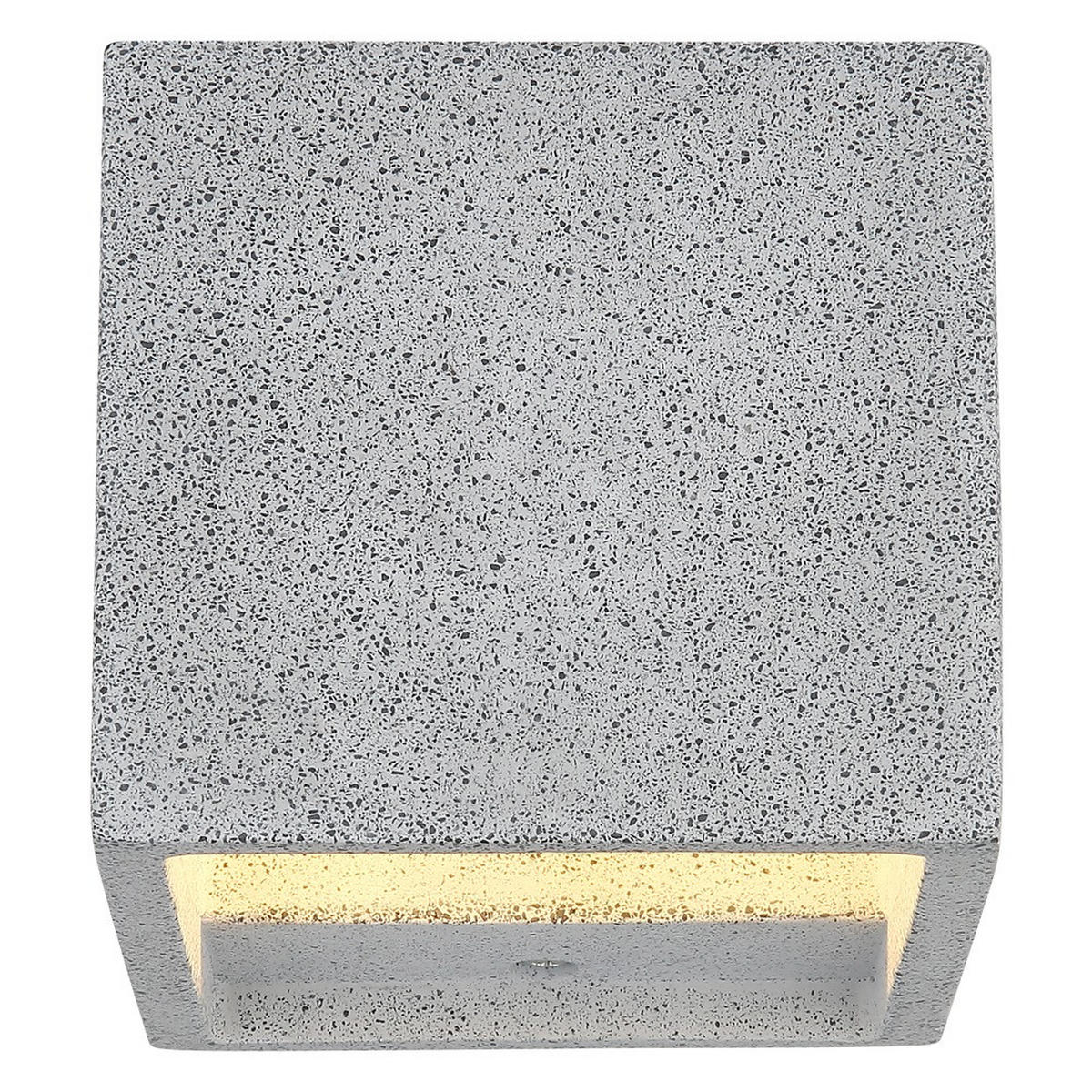 AUSSEN-WANDLEUCHTE FERGUSON Aluminium, Weiß matt, Up & Down - Weiß, Metall (12/11.5/12cm) - Globo Lighting