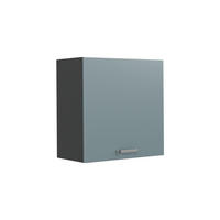 DULAP DE PERETE R-Line, Albastru-gri/antracit, 60 cm cu 1 ușă - gri albastru/antracit, compozit lemnos (60/60/31cm) - Vicco