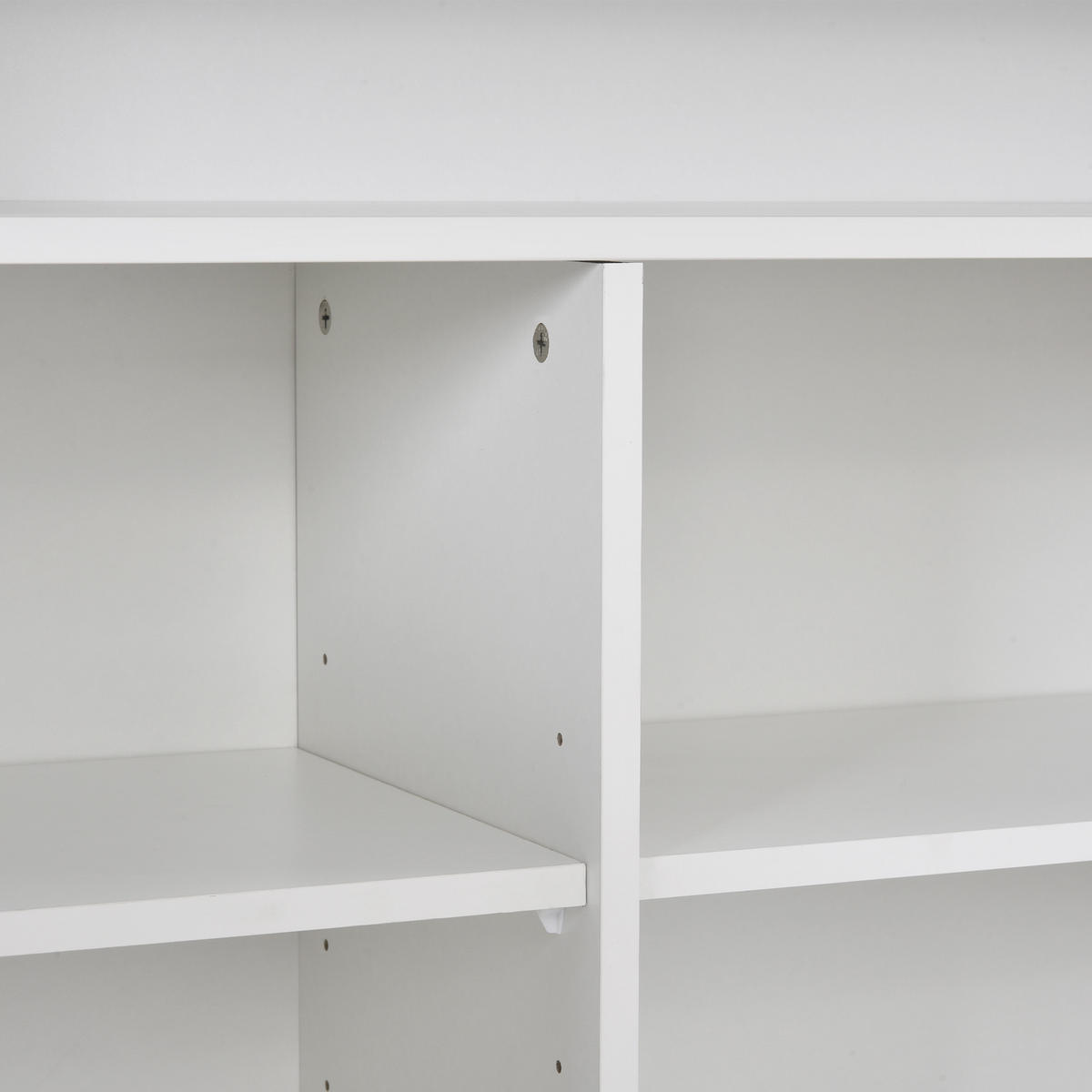 SIDEBOARD LED 16 Farben Hochglanz 16 mm Laminat modern 120 cm Kommode Wohnzimmerschrank - Weiß, Holzwerkstoff (108/92/40cm) - EVRYAE