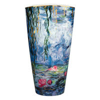 VASE Claude Monet - Seerosen mit Weide, Porzellan, Bunt, 50 cm - Multicolor, Keramik (50cm) - Goebel