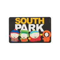BRETTCHEN South Park Schwarz 14,5 x 23,5 cm - Schwarz, Kunststoff (14.5/23.5cm) - United Labels