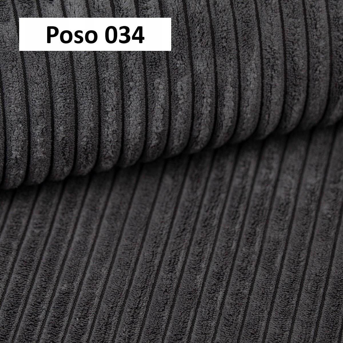 ECKSOFA Carl L-förmig Schlaffunktion und Bettkasten weicher Cordstoff flexibel stellbar lose Rückenkissen freistehend LINKS 143x247x83cm Graphite - Graphitfarben, Holz/Textil (143/247cm) - DomoHome