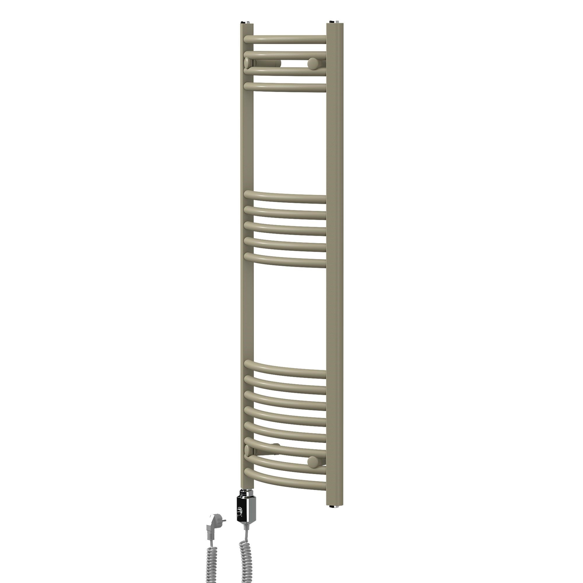 LuxeBath Handtuchheizkörper Beige 40x120x3 cm