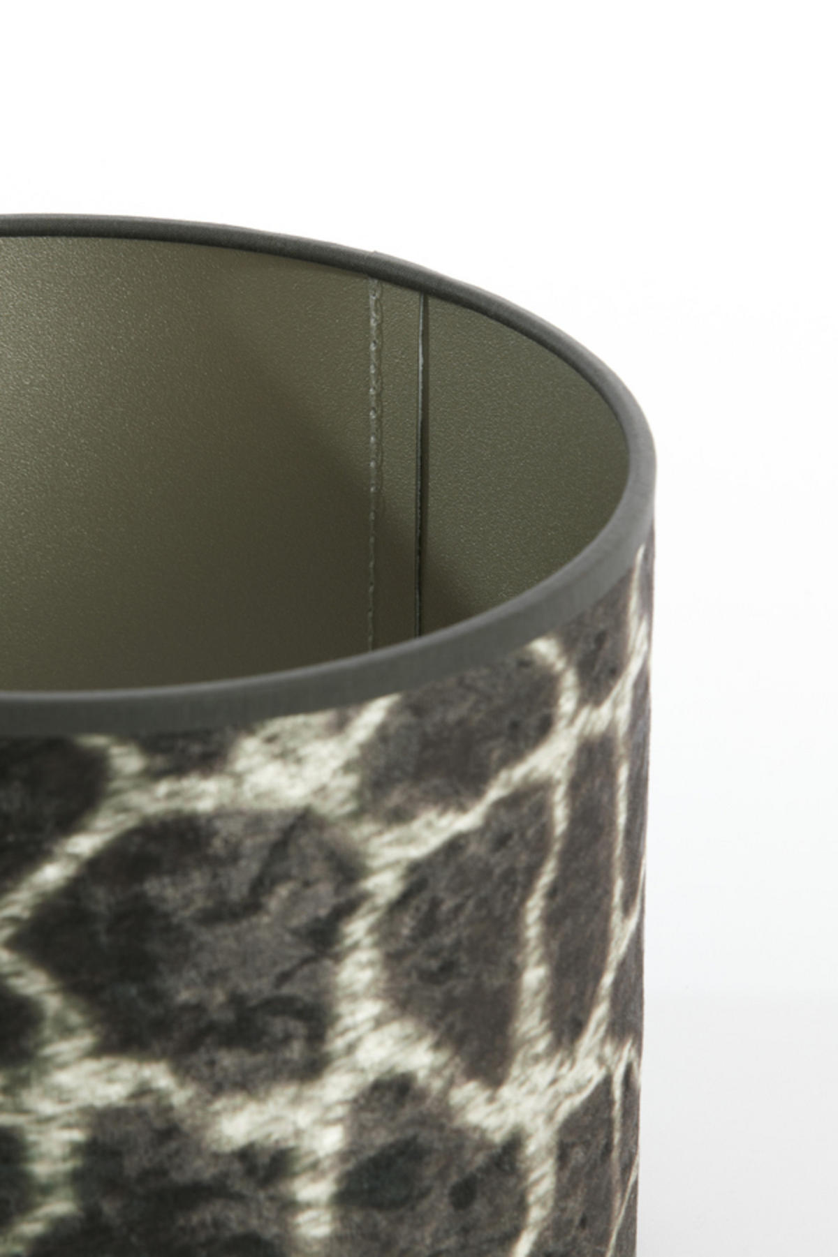 LAMPENSCHIRM Mosa Braun Ø20/15 cm - Braun, Textil (20/20/15cm) - Light & Living