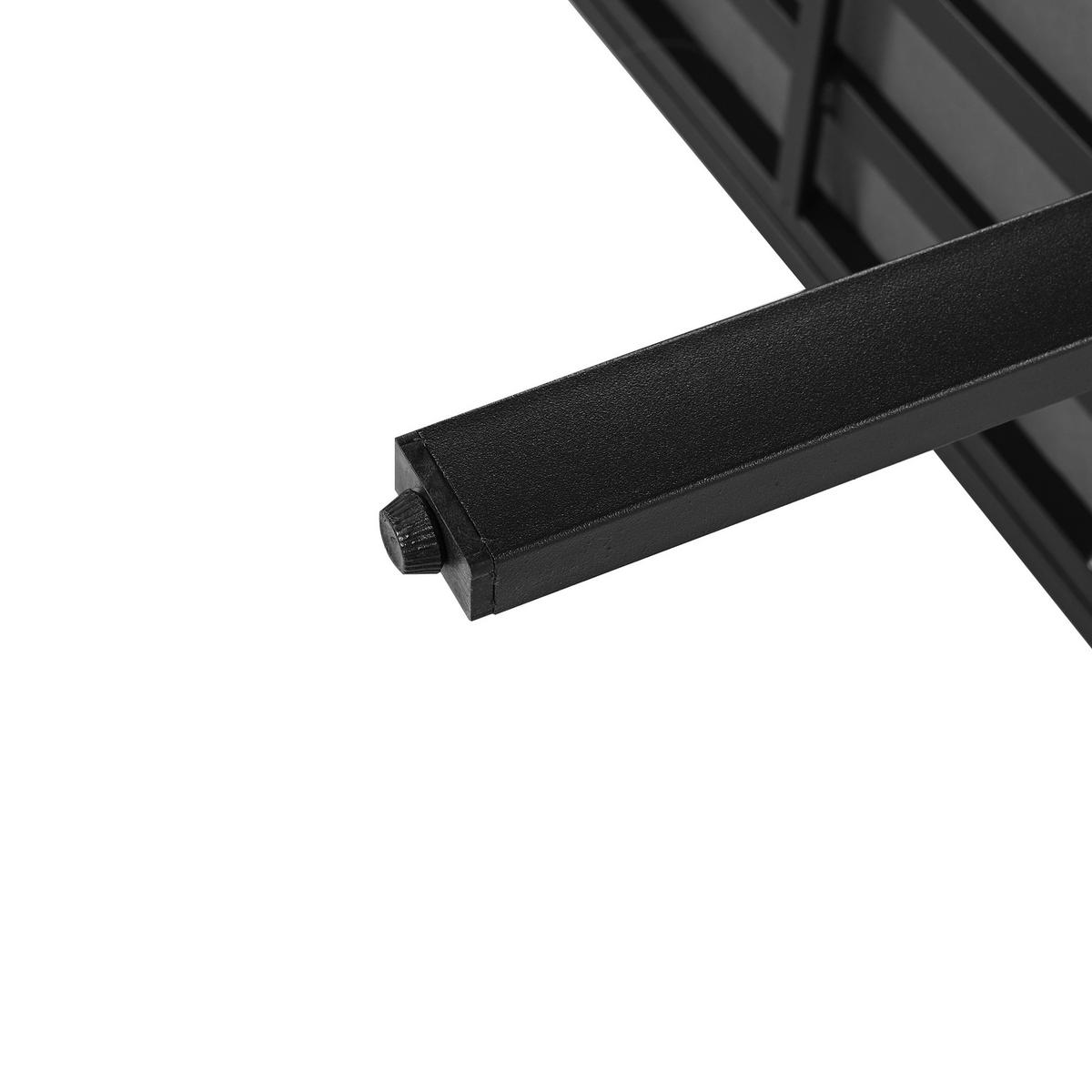 GARTEN-ESSGRUPPE Akazie Grauschwarz Schwarz Holzfarbe 7-tlg. - Grau, Holz - ComfortXL