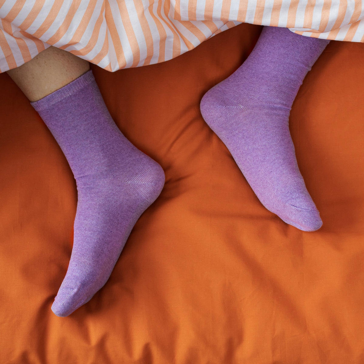 SPANNBETTLAKEN Basic Terrakotta 105x200x32 cm (Bett 105) - Terracotta, Textil (105/200cm) - Happy Friday