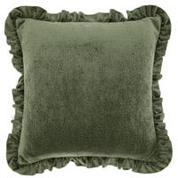 KISSEN Mindy - Grün - 45/45/ cm - Grün, Textil (45/45cm) - Unique Living