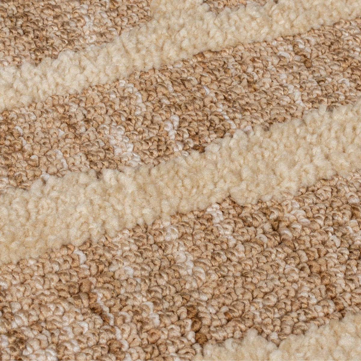 TEPPICH Kurzflor Labyrinth Muster, Geometrisch, Wohnzimmer Senfgelb Rechteckig 160x230 - Goldfarben, Textil (230/160cm) - KADIMA DESIGN