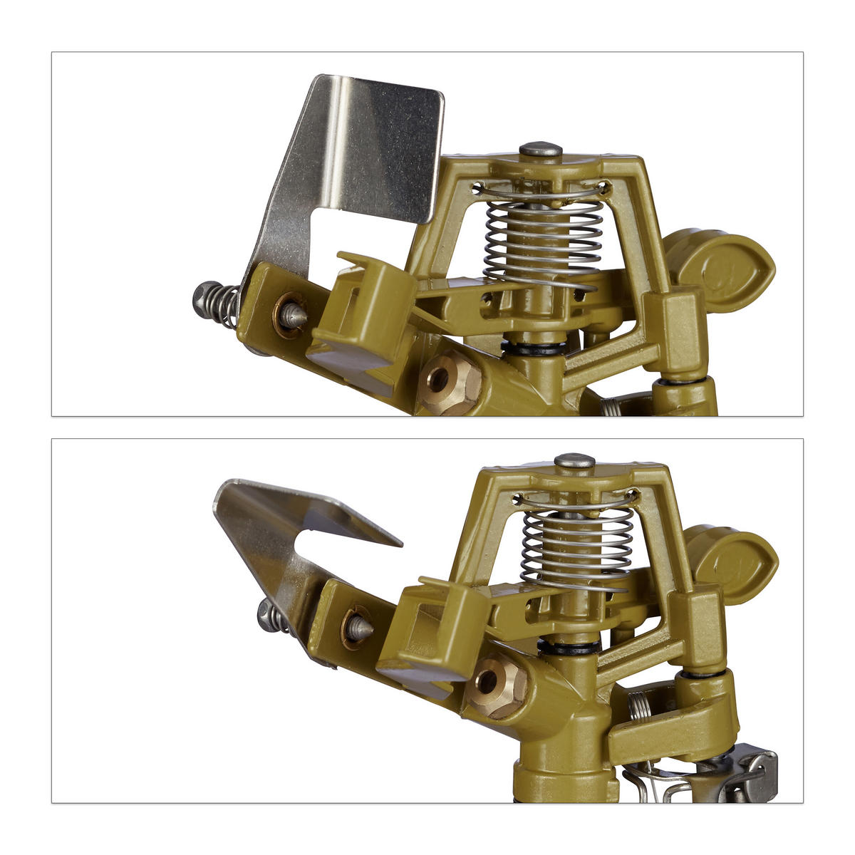 3xIMPULSREGNER - Multicolor, Kunststoff/Metall (11/29/6cm) - Relaxdays