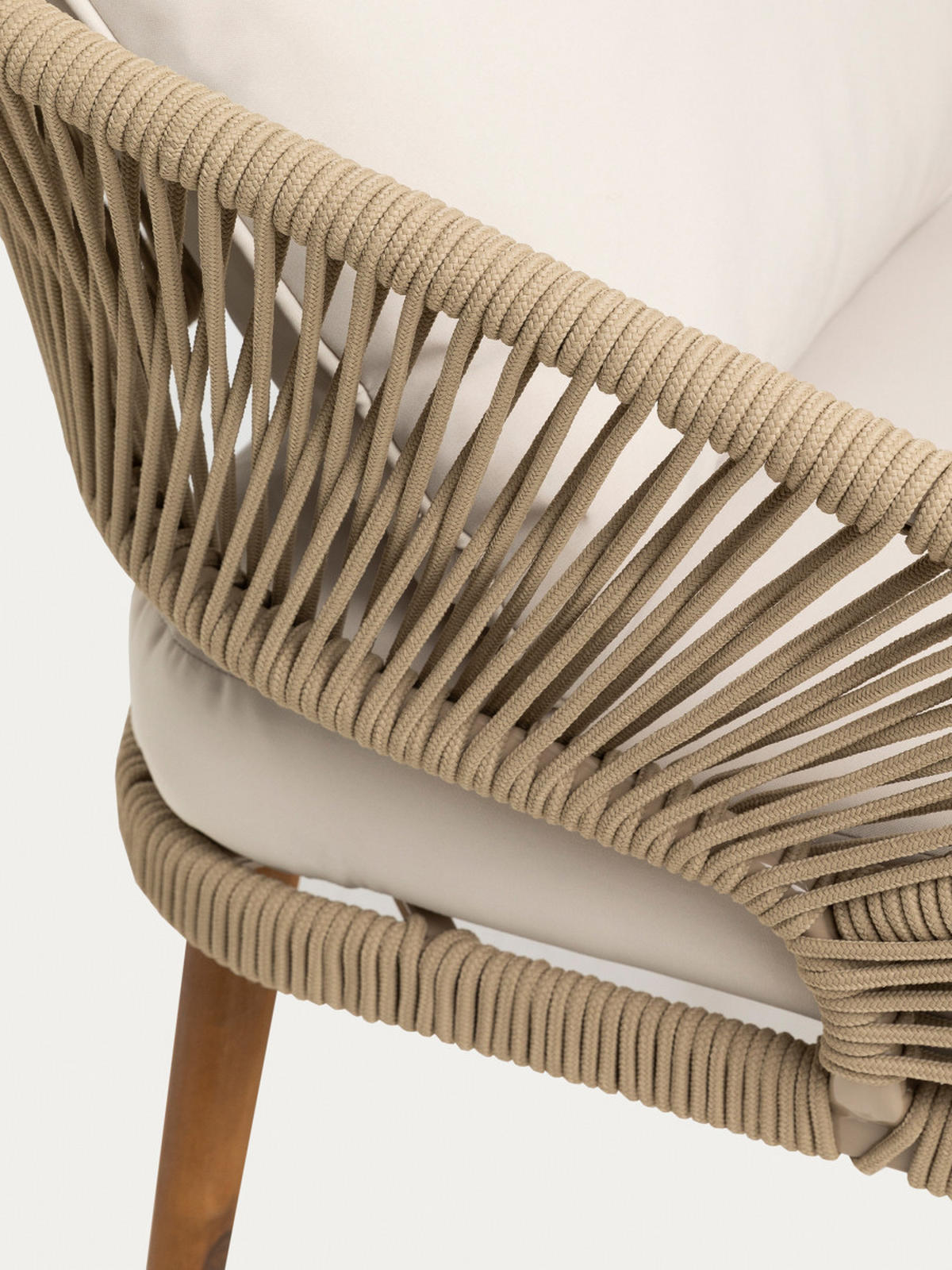 GARTENSET Cascade Natur - Braun, Metall - Kenay Home