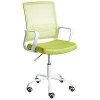 BÜROSTUHL Limettengrün Ease - Limette, Textil (54/94/54cm) - Beliani