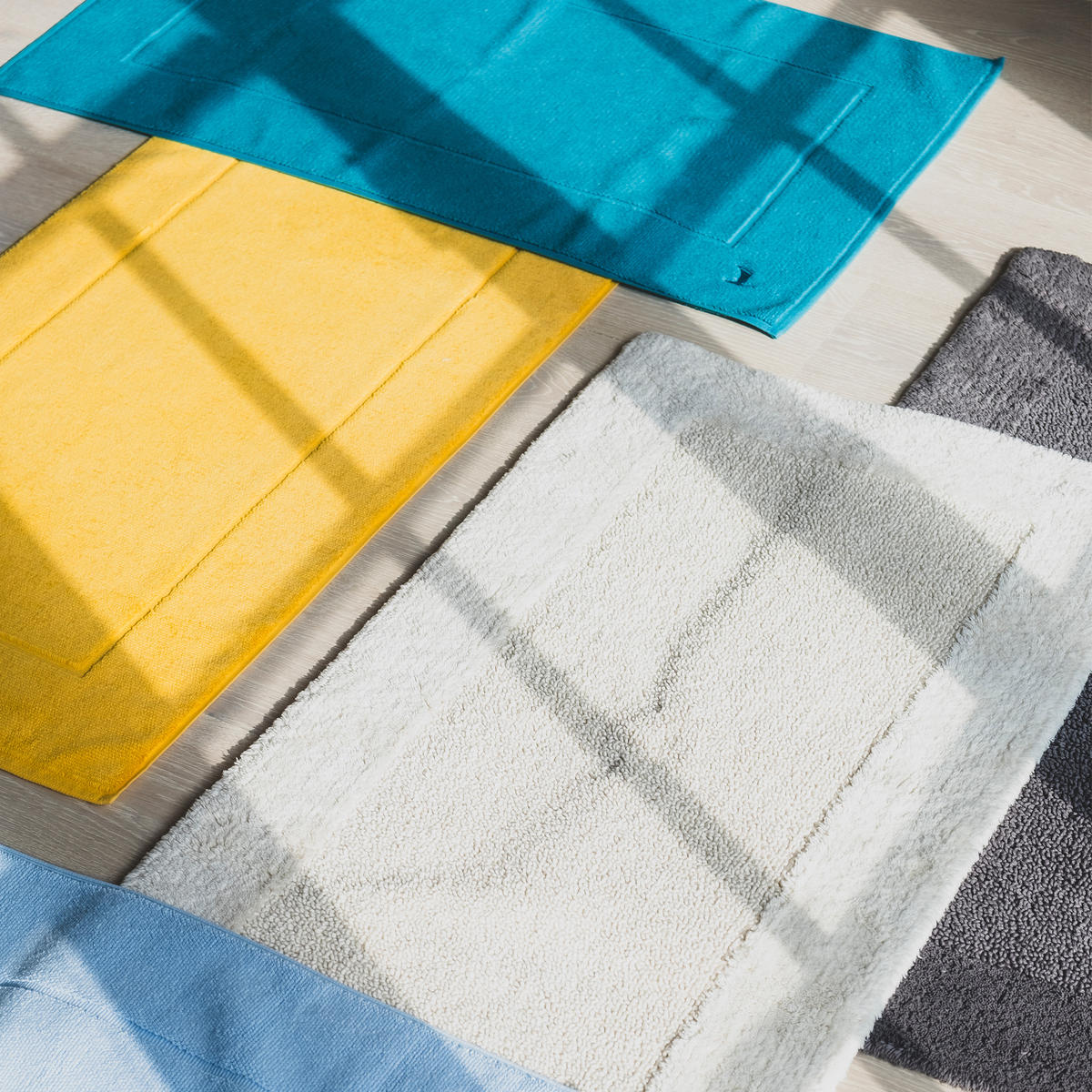 BADTEPPICH BASIC - Silberfarben, Textil (60/130cm) - MÖVE