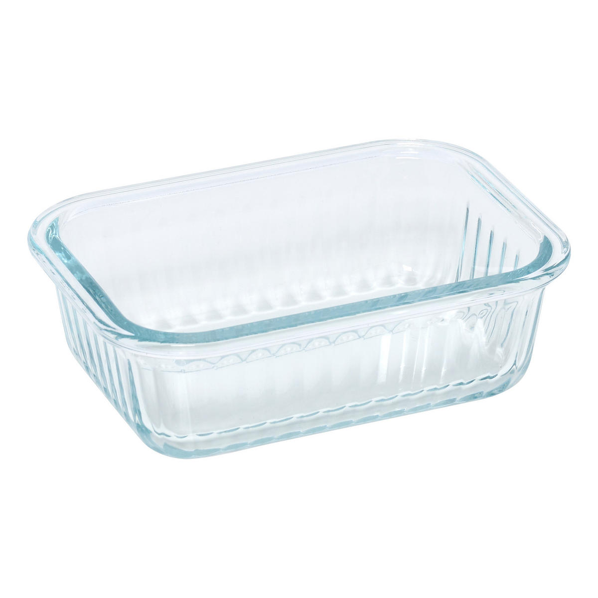 FRISCHHALTEDOSE 3er-Set 16/12/6 cm - Transparent, Glas (12/6/16cm) - 5five Simply Smart