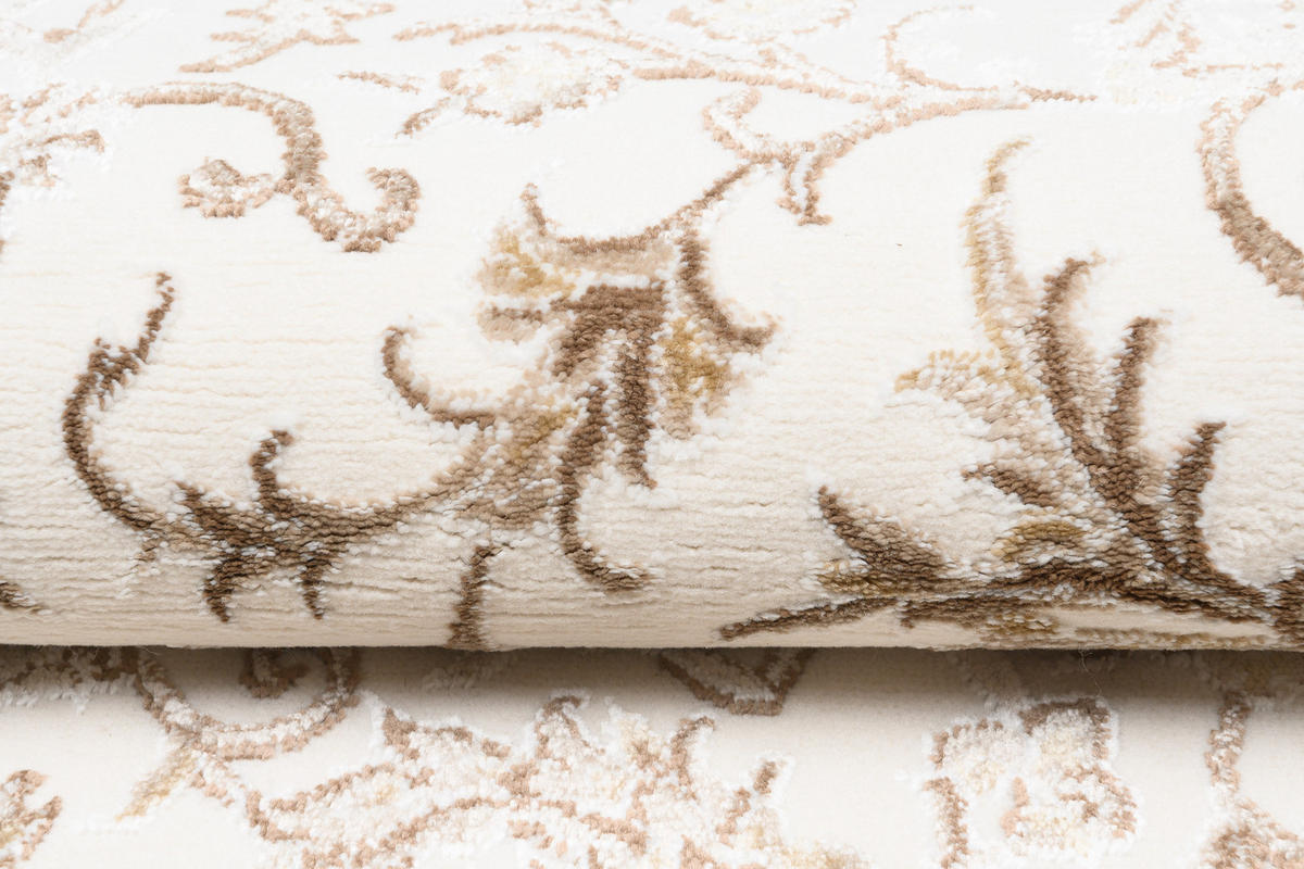 TEPPICH HERA Creme Beige 80/150 cm - Beige/Creme, Textil (80/150cm) - Tapiso
